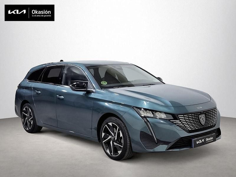 Verde Usado 2023 Peugeot 308 SW Allure Familiar | 18.490 € (Precio justo) - Imagen 1/4