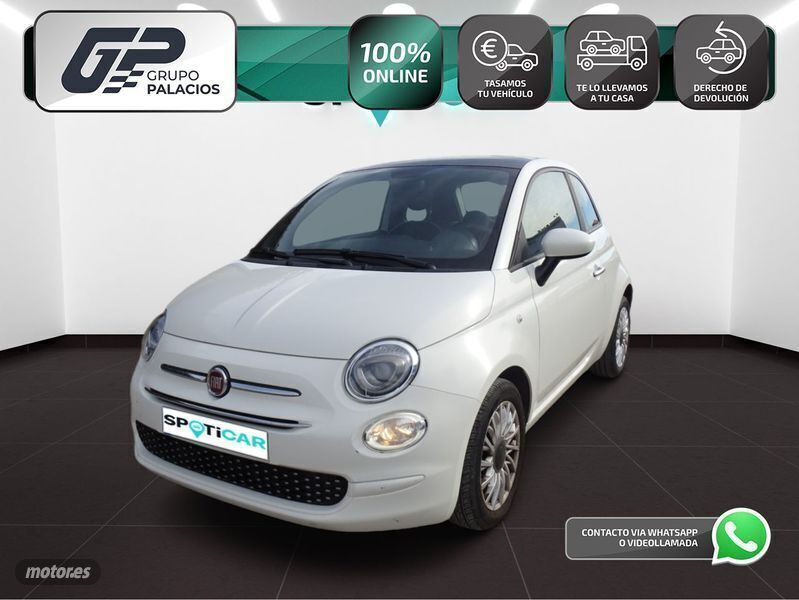 Blanco Usado 2020 Fiat 500 Lounge Berlina | 11.995 € (Precio justo) - Imagen 1/4
