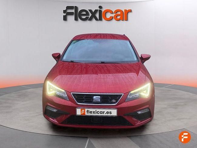 Usado Seat Leon FR 125 CV (91 kW) 2018 Rojo Berlina