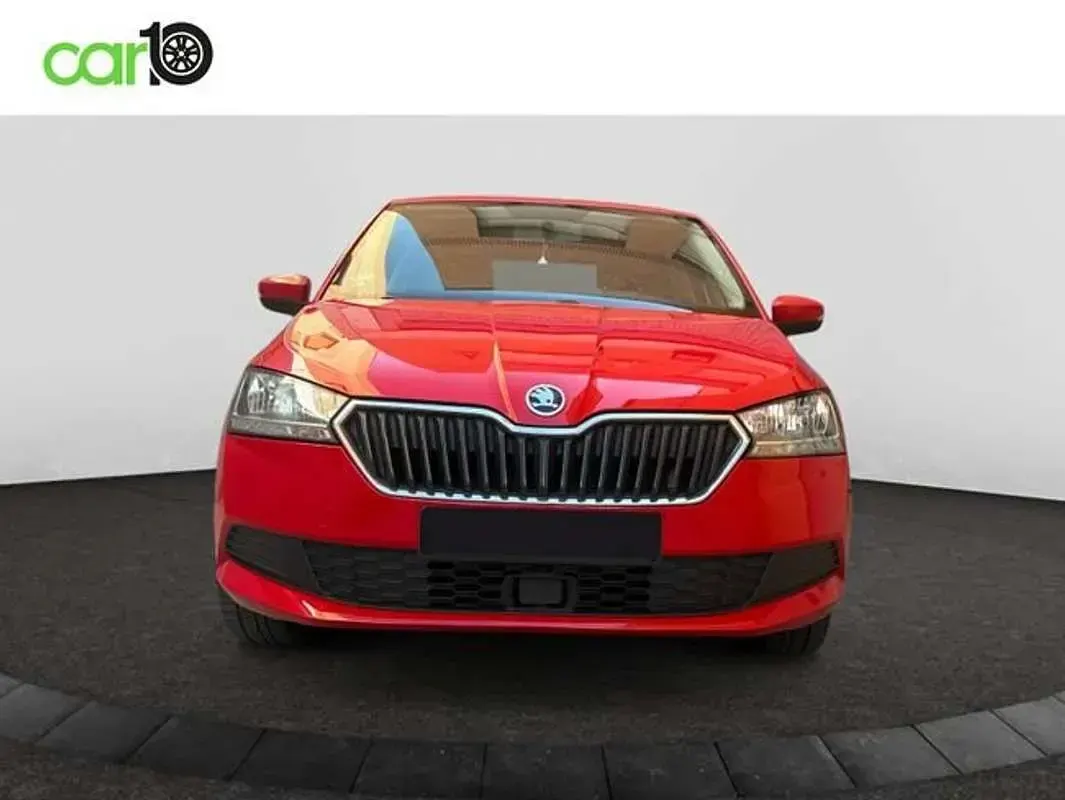 Usado Skoda Fabia 60 CV (44 kW) 2020 Rojo Utilitario