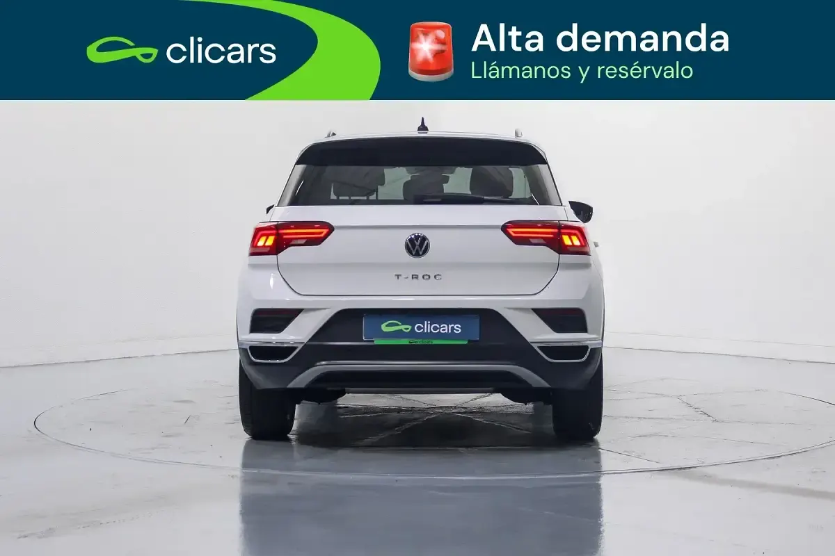 Usado VW T-Roc Advance 150 CV (110 kW) 2022 Blanco SUV