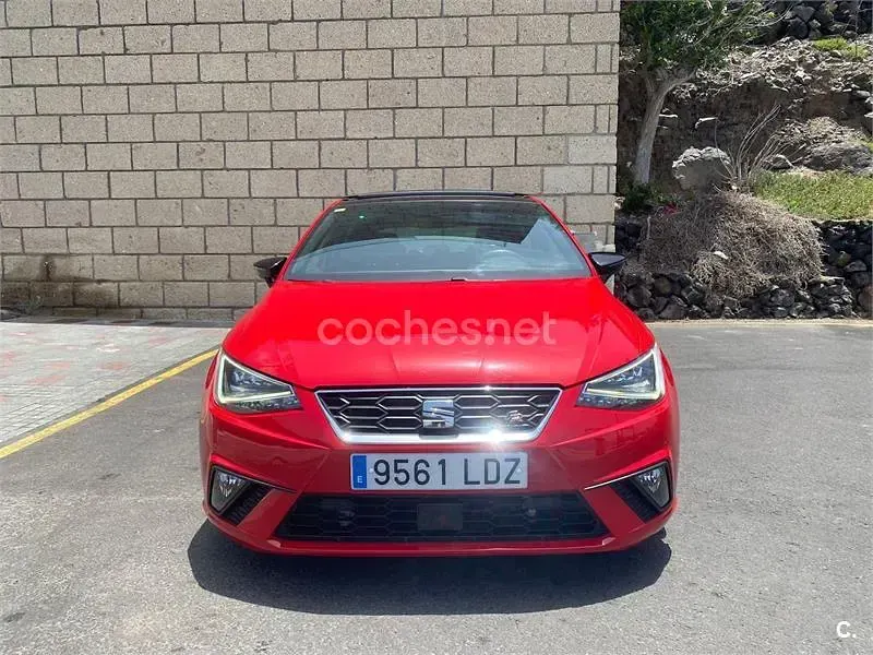 Usado Seat Ibiza FR 115 CV (84 kW) 2020 Rojo Utilitario
