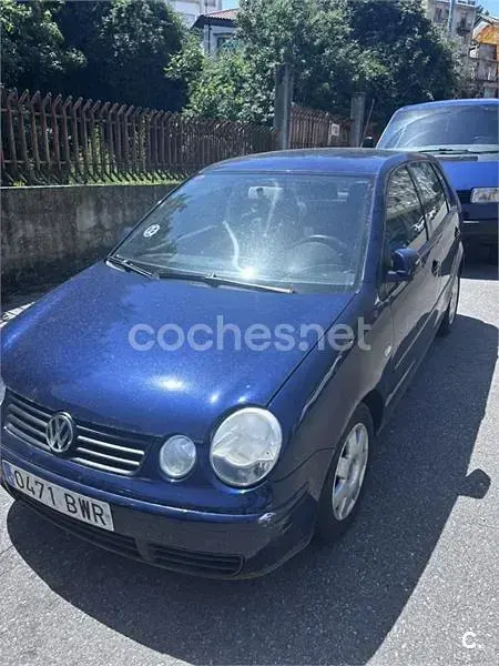 Usado VW Polo Trendline 75 CV (55 kW) 2002 Azul Berlina