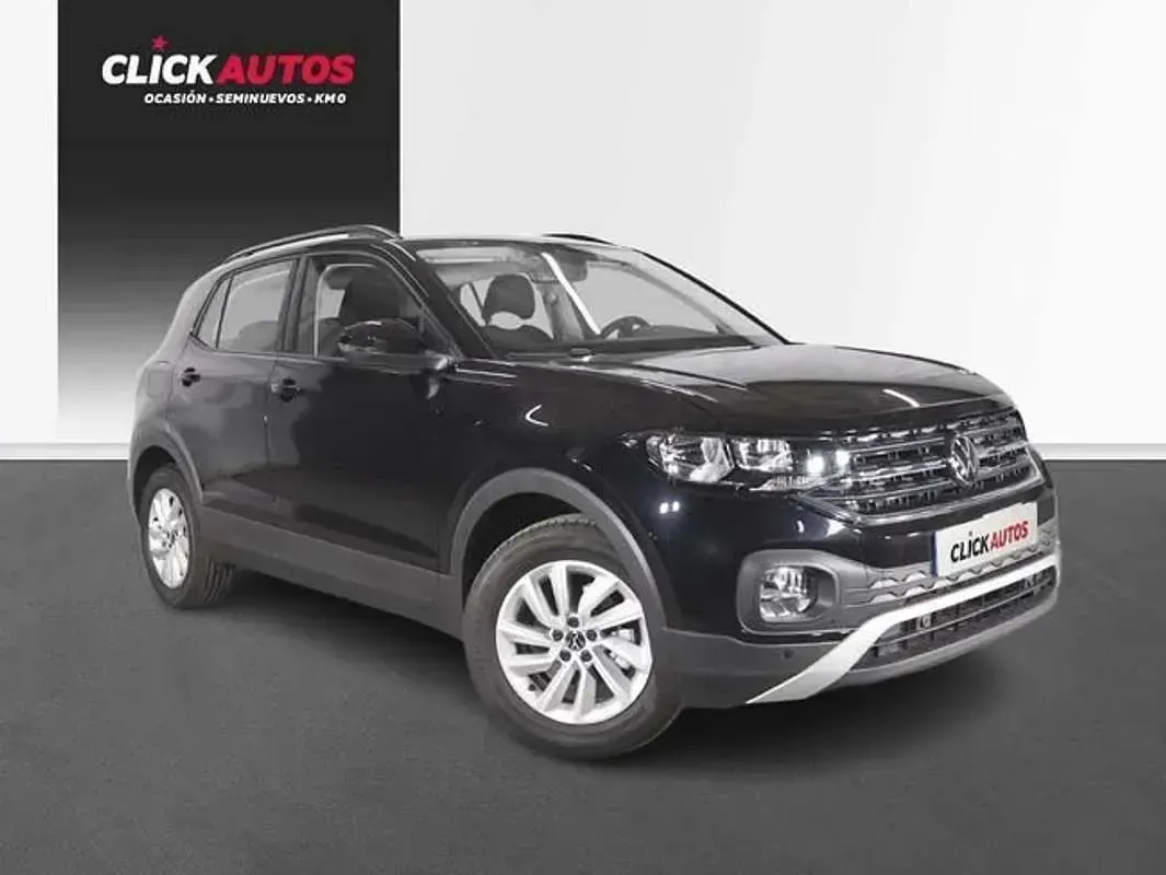 Usado VW T-Cross Advance 95 CV (69 kW) 2023 Negro SUV