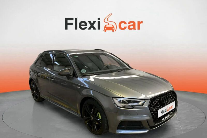 Gris Usado 2019 Audi A3 Sportback S-Line Berlina | 20.990 € (Precio justo) - Imagen 1/4
