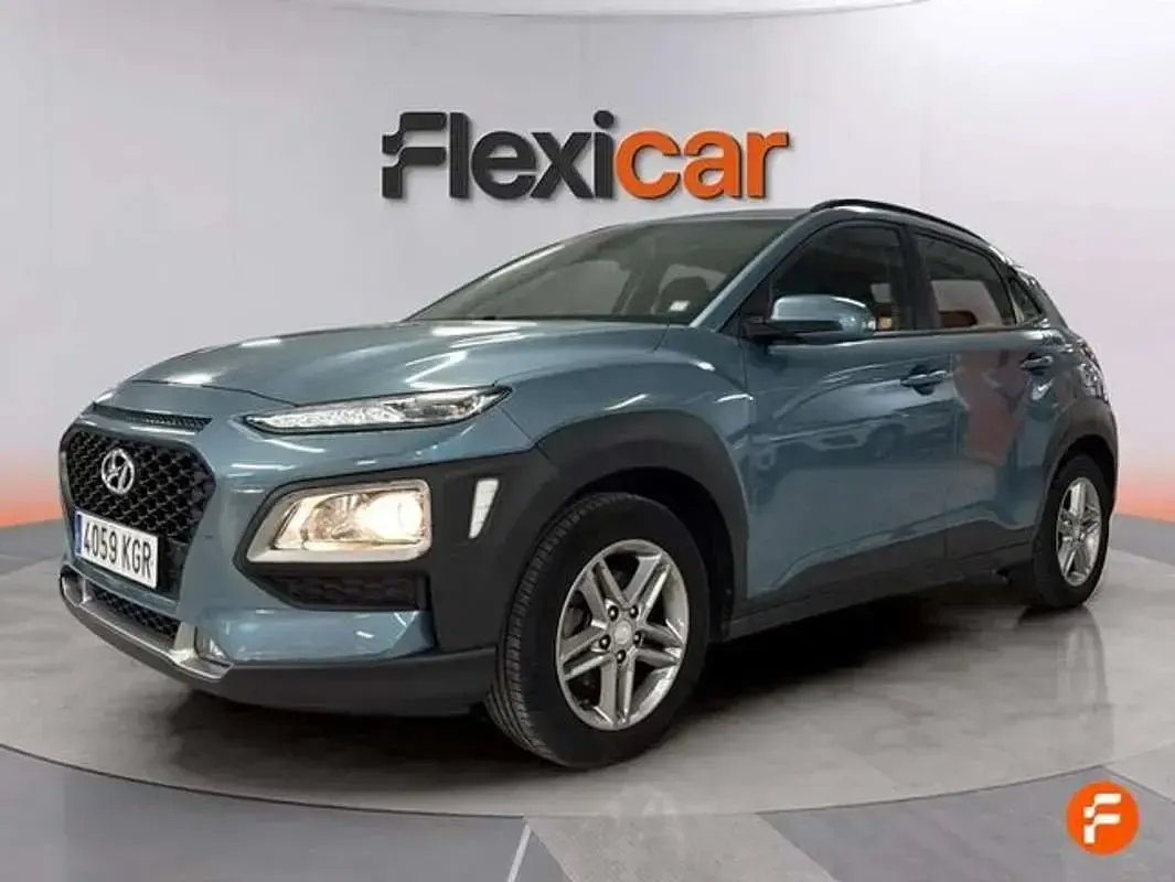 Usado Hyundai Kona 120 CV (88 kW) 2018 Azul SUV