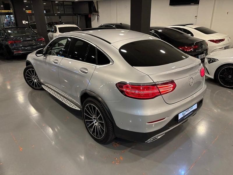 Usado Mercedes GLC220 170 CV (125 kW) 2019 Gris / plata Coupe
