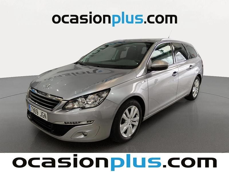 Gris Usado 2015 Peugeot 308 Style Familiar | 11.450 € (Precio justo) - Imagen 1/4