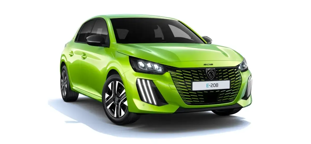 Nuevo Peugeot e-208 Allure 100 kW (136 CV) 2026 Amarillo Utilitario
