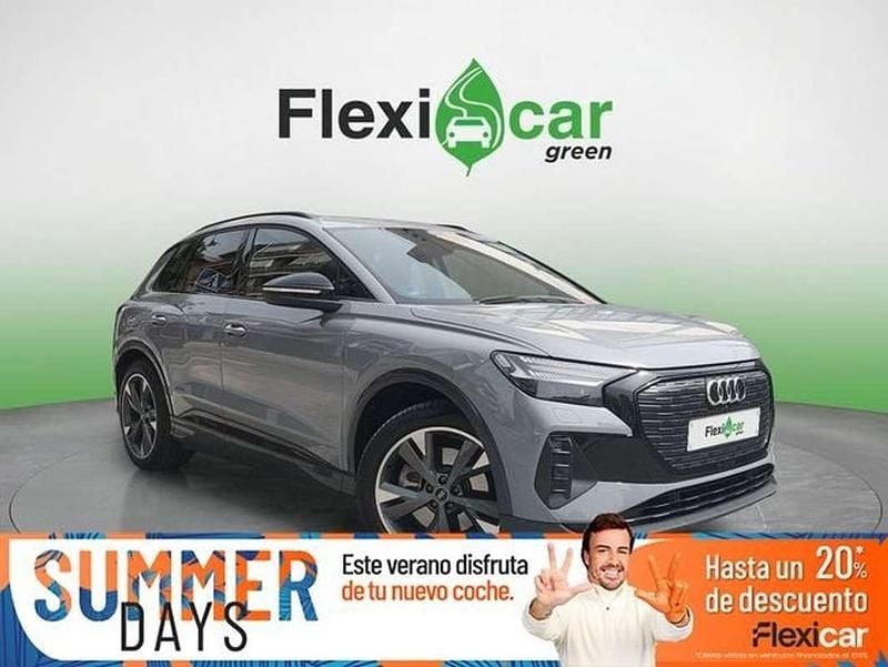 Gris Usado 2021 Audi Q4 e-tron SUV | 29.390 € (Buen precio) - Imagen 1/4