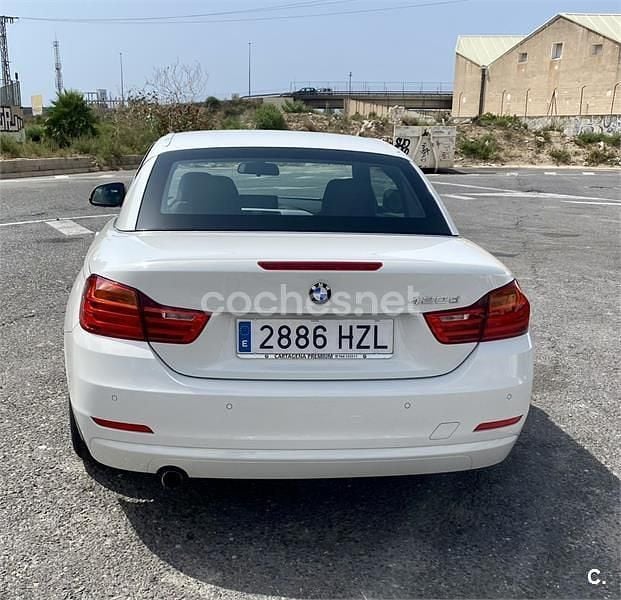 Usado BMW 420 184 CV (135 kW) 2014 Blanco Descapotable