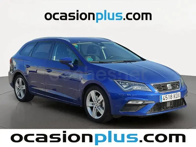 Usado Seat Leon FR 150 CV (110 kW) 2017 Azul Familiar