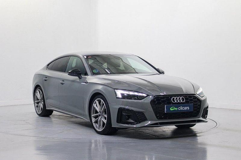 Usado Audi A5 Sportback S-Line 163 CV (119 kW) 2020 Blanco Utilitario