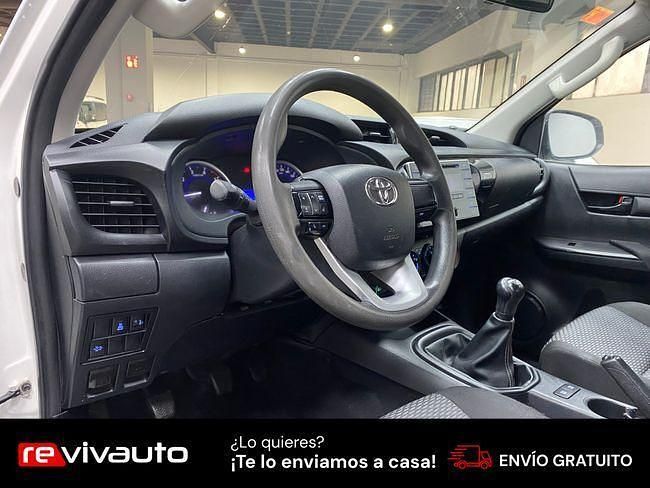 Usado Toyota HiLux 150 CV (110 kW) 2019 Blanco Recogida