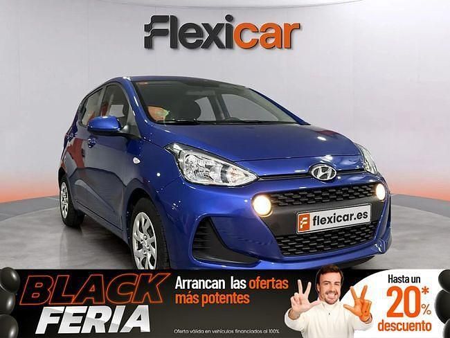 Azul Usado 2019 Hyundai i10 GO! Utilitario | 12.890 € (Precio justo) - Imagen 1/4