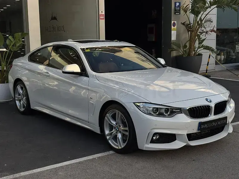Usado BMW 420 190 CV (139 kW) 2016 Blanco Coupe