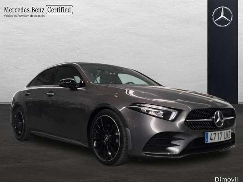 Usado Mercedes A200 150 CV (110 kW) 2021 Gris Berlina