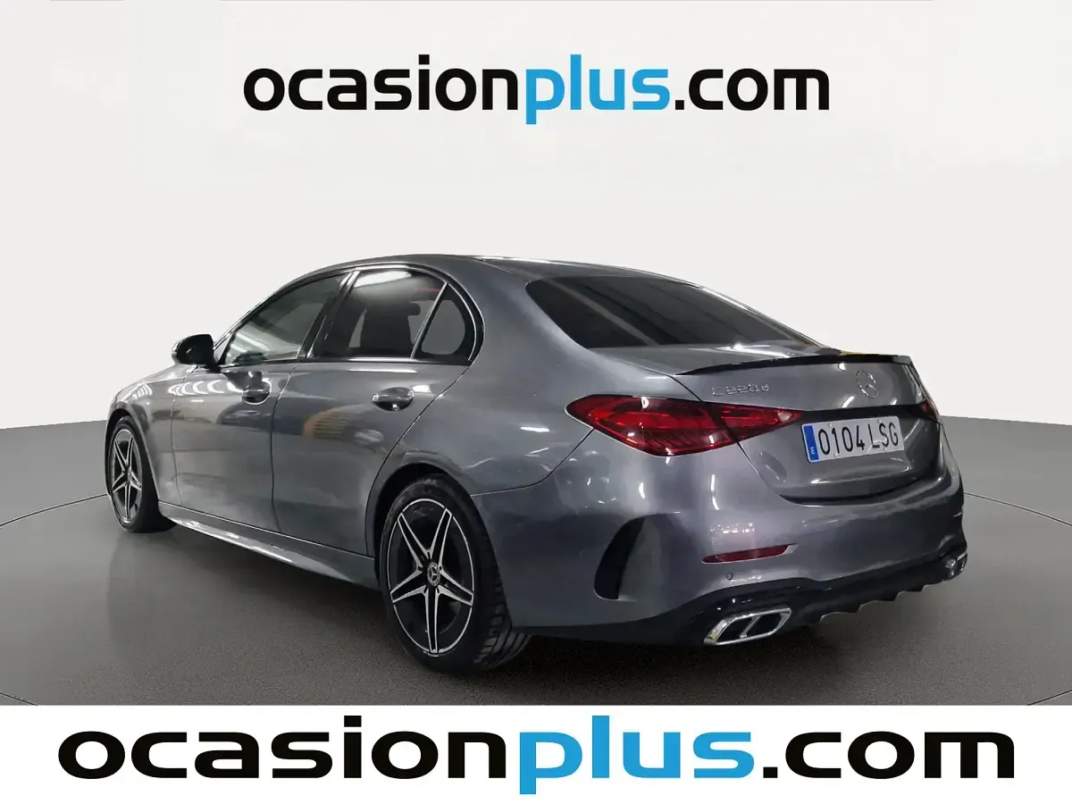 Usado Mercedes C220 AMG 200 CV (147 kW) 2021 Gris Berlina