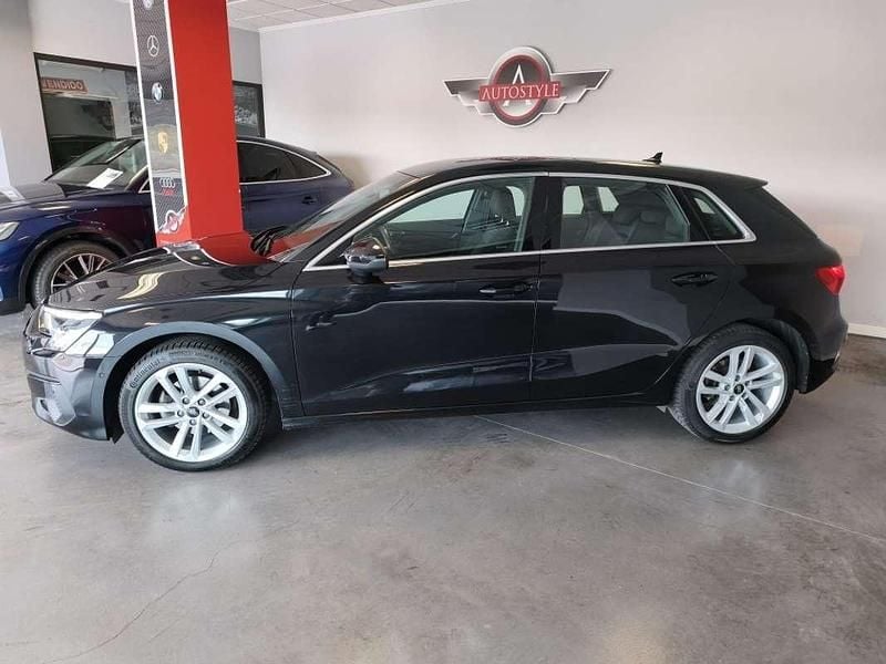 Usado Audi A3 Sportback 150 CV (110 kW) 2022 Negro Utilitario