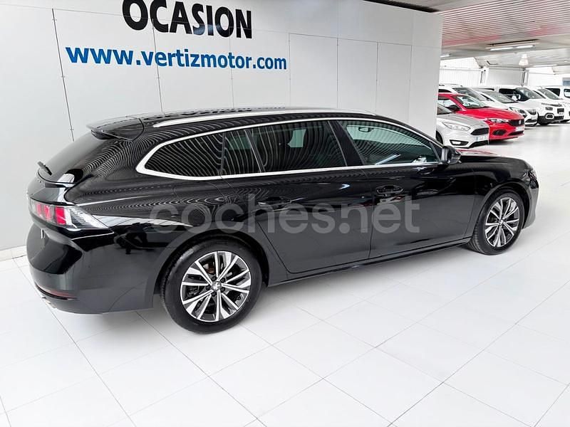 Usado Peugeot 508 Allure 181 CV (133 kW) 2021 Negro Familiar
