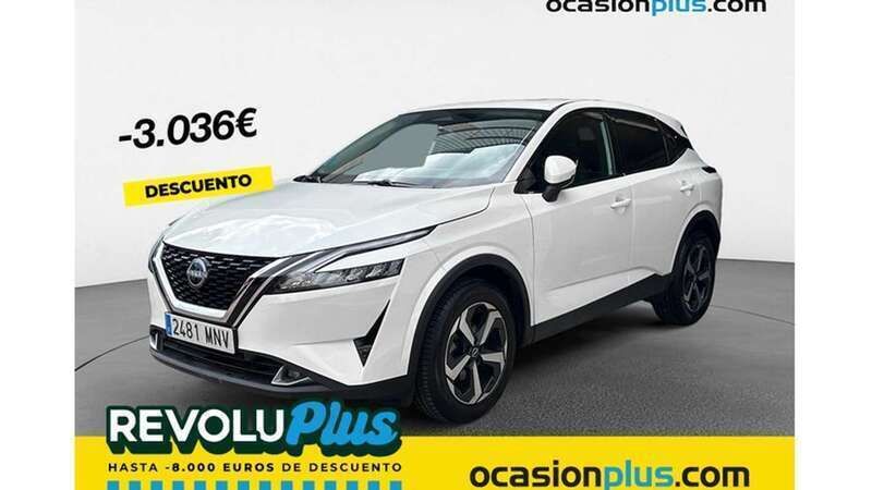 Blanco Usado 2024 Nissan Qashqai N-Connecta SUV | 23.364 € (Buen precio) - Imagen 1/4