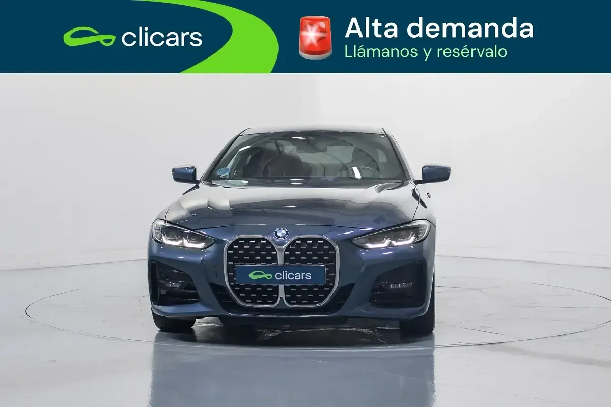 Usado BMW 420 190 CV (139 kW) 2021 Azul Coupe