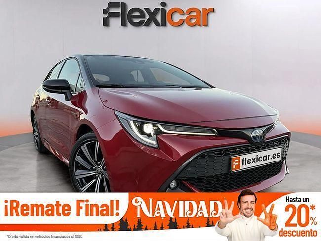 Rojo Usado 2022 Toyota Corolla Plus Berlina | 23.990 € (Precio justo) - Imagen 1/4