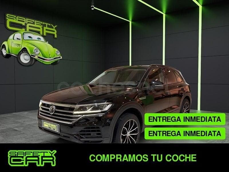 Negro Usado 2019 VW Touareg Pure SUV | 30.499 € (Precio justo) - Imagen 1/4