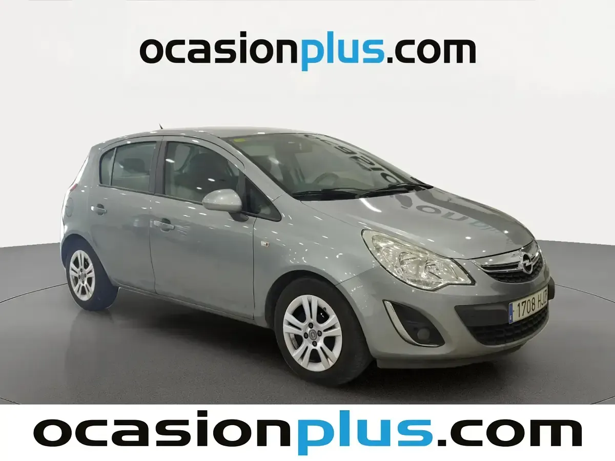 Usado Opel Corsa Selective 75 CV (55 kW) 2012 Gris Utilitario