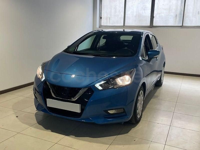 Usado Nissan Micra Acenta 92 CV (67 kW) 2022 Azul Utilitario