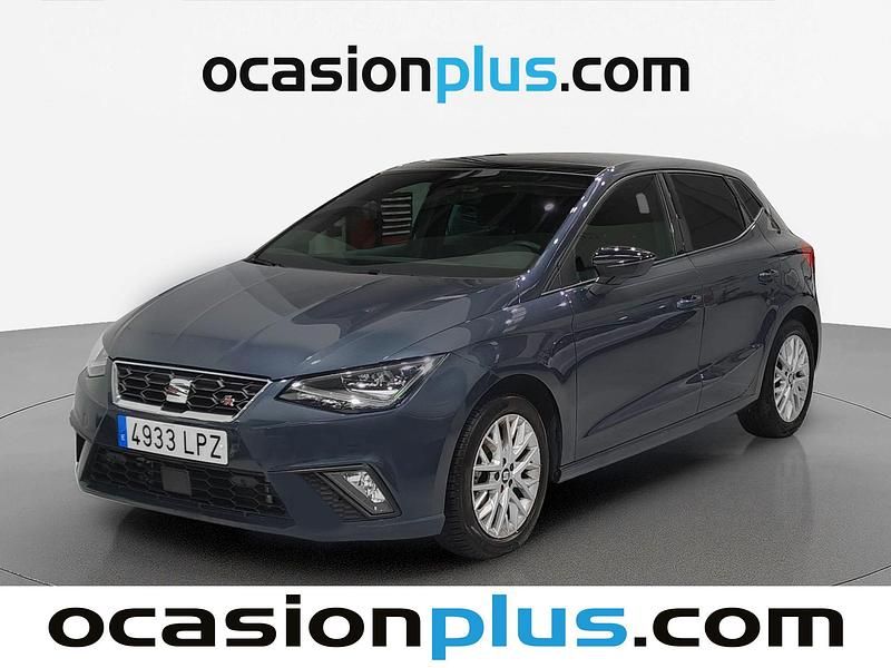Usado Seat Ibiza FR 110 CV (80 kW) 2021 Gris Utilitario