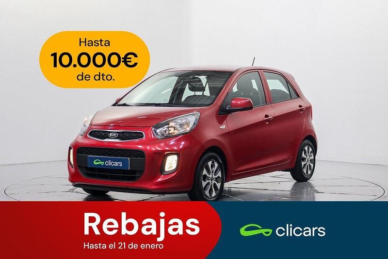 Rojo Usado 2017 Kia Picanto Utilitario | 8290 € (Precio justo) - Imagen 1/4