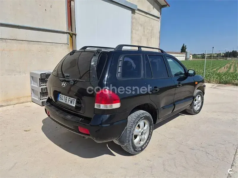 Usado Hyundai Santa Fe Comfort 125 CV (91 kW) 2007 Negro SUV