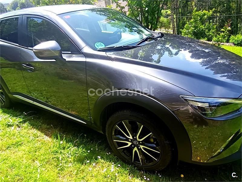Usado Mazda CX-3 Luxury 120 CV (88 kW) 2018 Gris / plata SUV