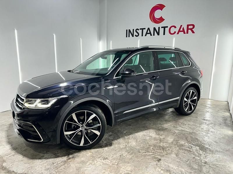 Usado VW Tiguan R-line 150 CV (110 kW) 2022 Negro SUV