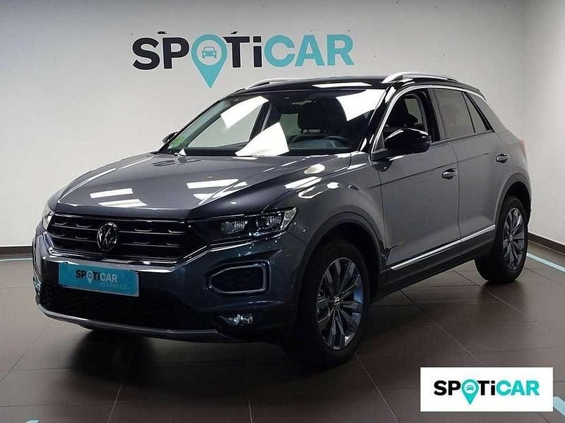 Gris Usado 2021 VW T-Roc Sport SUV | 21.950 € (Buen precio) - Imagen 1/4