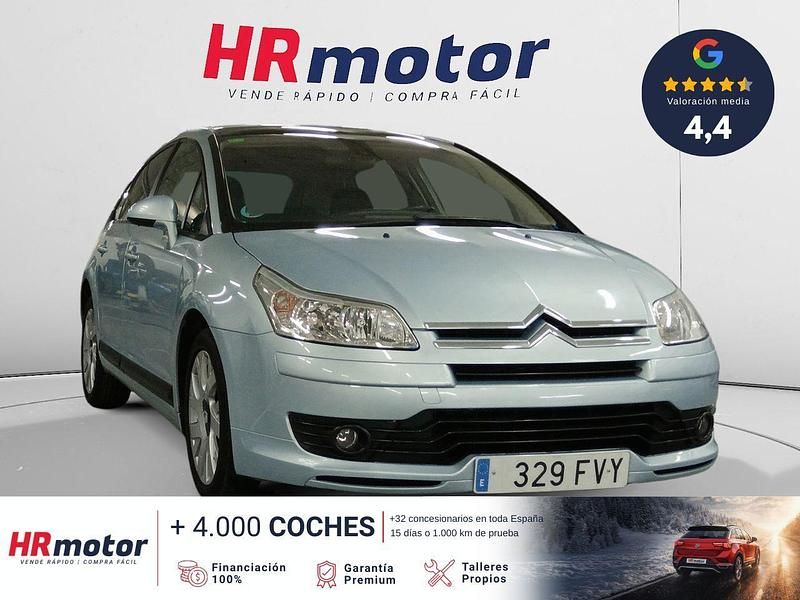 Usado Citroën C4 VTR Sport 110 CV (80 kW) 2007 Azul Utilitario