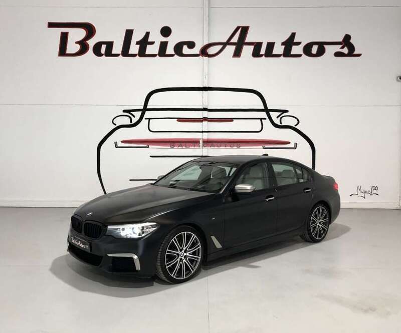 Usado BMW M550 Comfort Edition 400 CV (294 kW) 2018 Negro Berlina