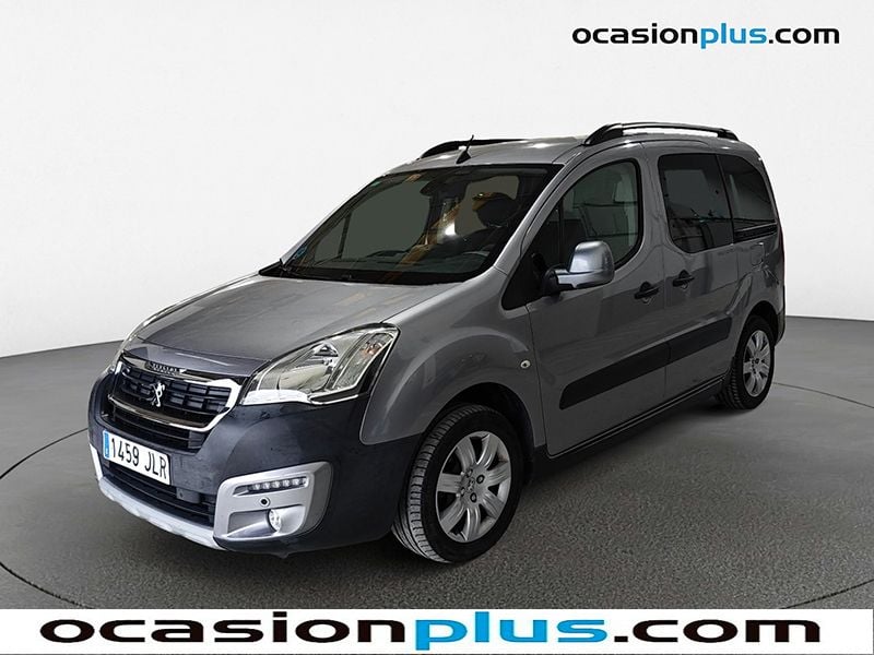 Gris Usado 2016 Peugeot Partner Tepee Outdoor Monovolumen | 12.500 € (Precio justo) - Imagen 1/4
