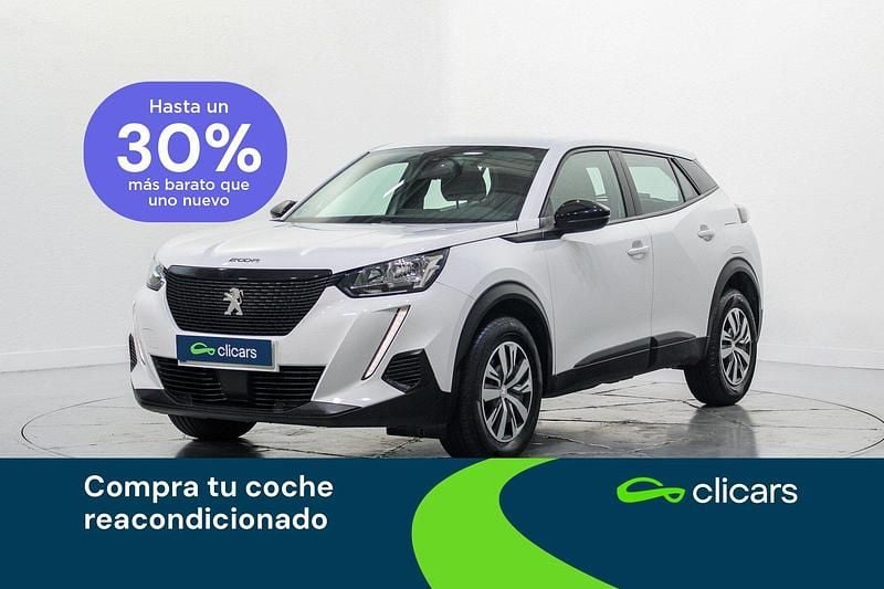 Blanco Usado 2022 Peugeot 2008 Active SUV | 13.990 € (Precio justo) - Imagen 1/4