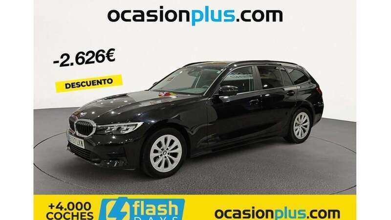 Negro Usado 2020 BMW 320 Familiar | 26.264 € (Buen precio) - Imagen 1/4