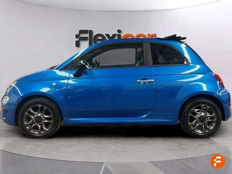 Usado Fiat 500 Connect 71 CV (52 kW) 2021 Azul Descapotable