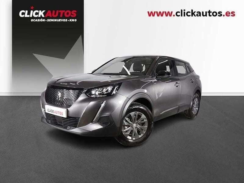 Gris Usado 2023 Peugeot e-2008 Active SUV | 18.400 € (Buen precio) - Imagen 1/4