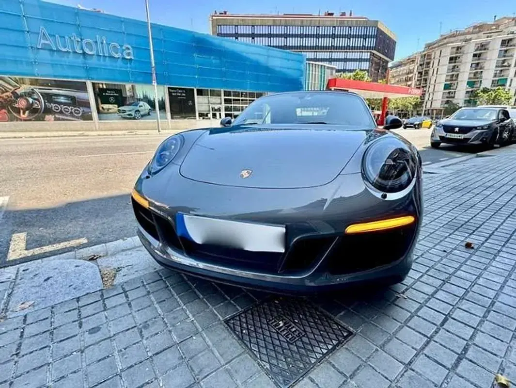 Usado Porsche 911 Carrera 4 Cabriolet 450 CV (330 kW) 2017 Gris Descapotable