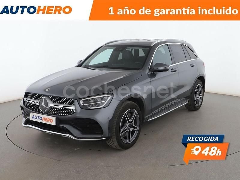 Gris Usado 2022 Mercedes GLC200 AMG line SUV | 39.699 € (Buen precio) - Imagen 1/3