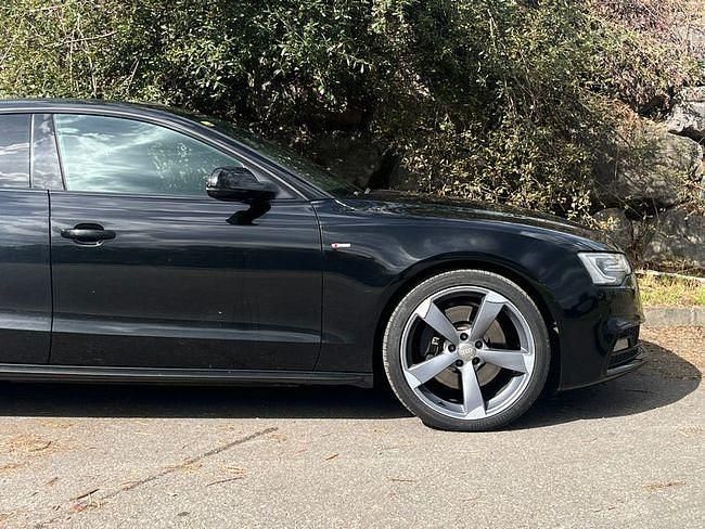 Usado Audi A5 Sportback S-line plus 245 CV (180 kW) 2015 Negro Utilitario