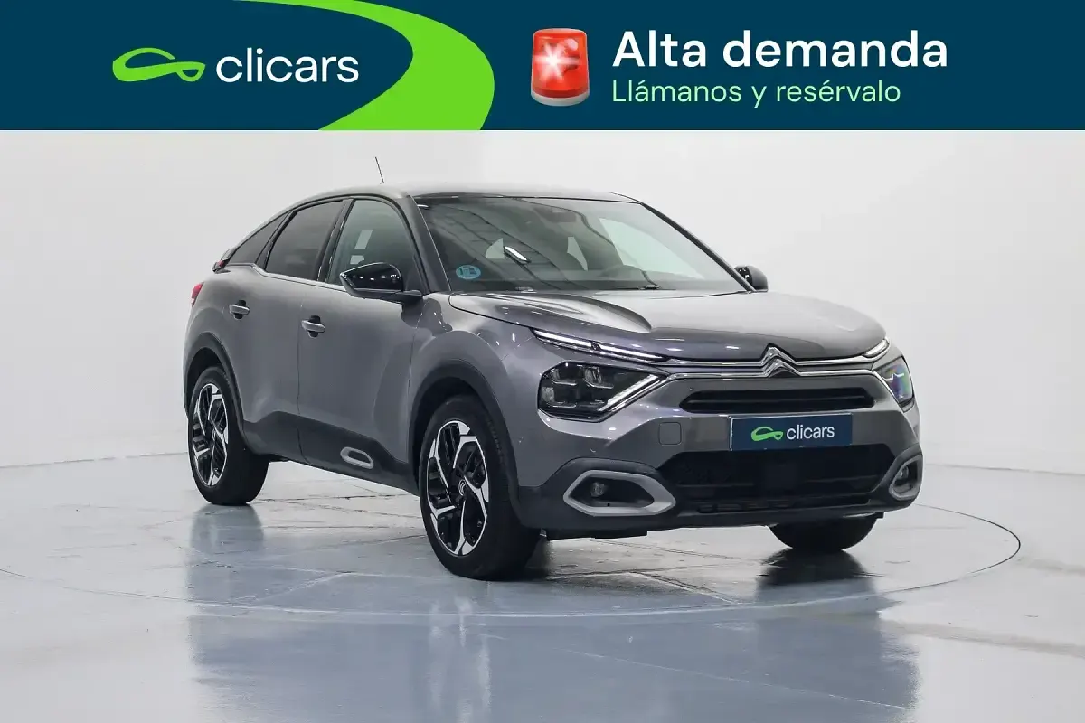 Usado Citroën C4 Shine 130 CV (95 kW) 2022 Gris Berlina