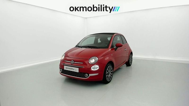 Usado Fiat 500C Dolcevita 70 CV (51 kW) 2024 Rosso corsa Descapotable