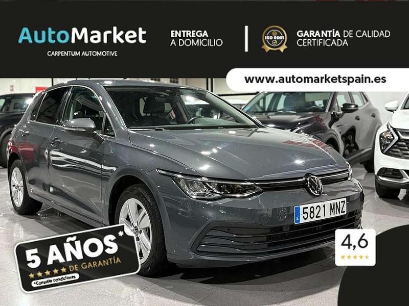 Gris Usado 2024 VW Golf VIII Life Utilitario | 24.900 € (Buen precio) - Imagen 1/4