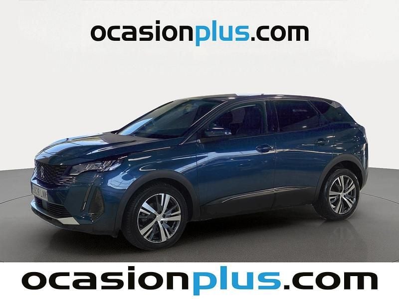 Azul Usado 2021 Peugeot 3008 Allure SUV | 12.910 € (Super precio) - Imagen 1/4